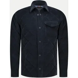 Cordjacke Gepolstert Blau L