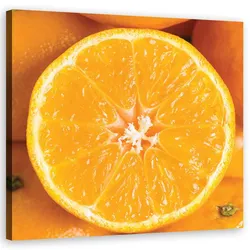 WANDBILD obst orange makro