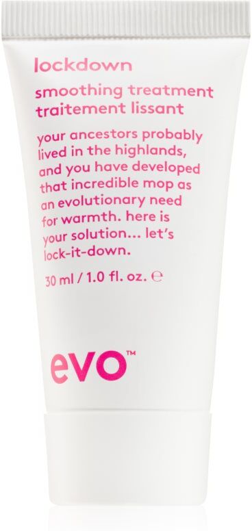 EVO Lockdown Smoothing Treatment cure sans rinçage avant le styling 30 ml