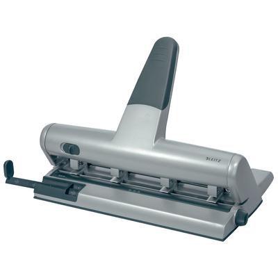 Leitz AKTO Variabler Mehrfachlocher 5114 Metall 30 Blatt Weiß