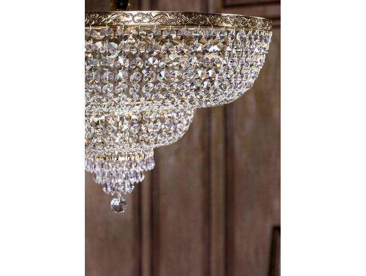 Lustre Palace - Type A Ø 100cm Doré Verre cristal / Métal mixte E27