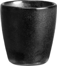 Aida Raw Æggebæger - Titanium Black