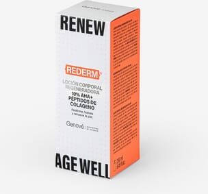 Genove Rederm Loção Corporal Regeneradora 10% AHA + Peptídeos de Colágeno 250ml
