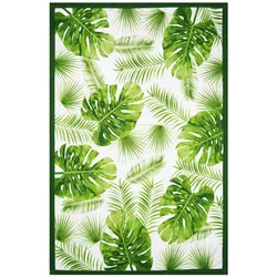 Excelsa Geschirrtuch Foliage Baumwolle 50X70 Cm Bunt