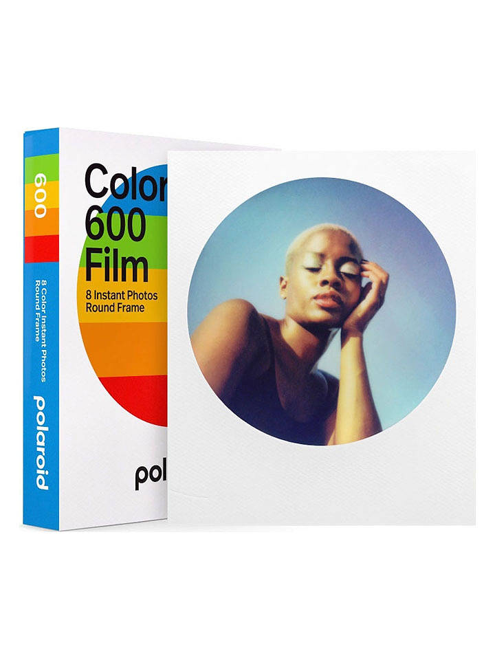 Polaroid Sofortbild-Film "600 Color Round Frame" - 8 Stück - onesize