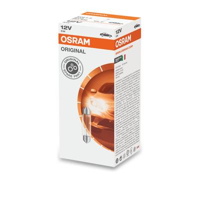 Osram SV8.5-8 Original Soffittenlampe 41mm [Hersteller-Nr. 6413] für Honda, Lancia, Daewoo, Chevrolet, Isuzu, Subaru, Seat, Plymouth, Irmscher, Alpina