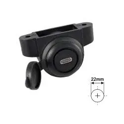 AMPIRE Dual-USB-C/USB-A Ladegerät 12/24V, 3.25A, beleuchtet, Schalter ZBC031