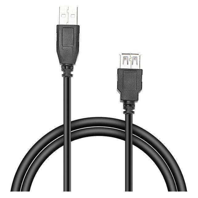 Speedlink SL-170203-BK USB 2.0 Extension Cable, 1.80m Basic (1.80 m, USB 2.0) (SL-170203-BK)