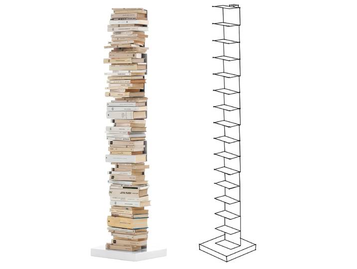 Opinion Ciatti - Ptolomeo Stand-Bücherregal PT215, weiss