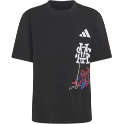 adidas Mrvl SM Tset Trainingshose Kinder - black/white - 128