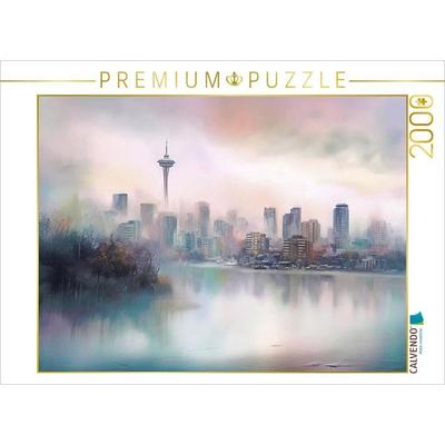 CALVENDO Puzzle Stadt am See | 2000 Teile Lege-Größe 90x67cm Foto-Puzzle für glückliche Stunden, Sonstige von , Calvendo Puzzle