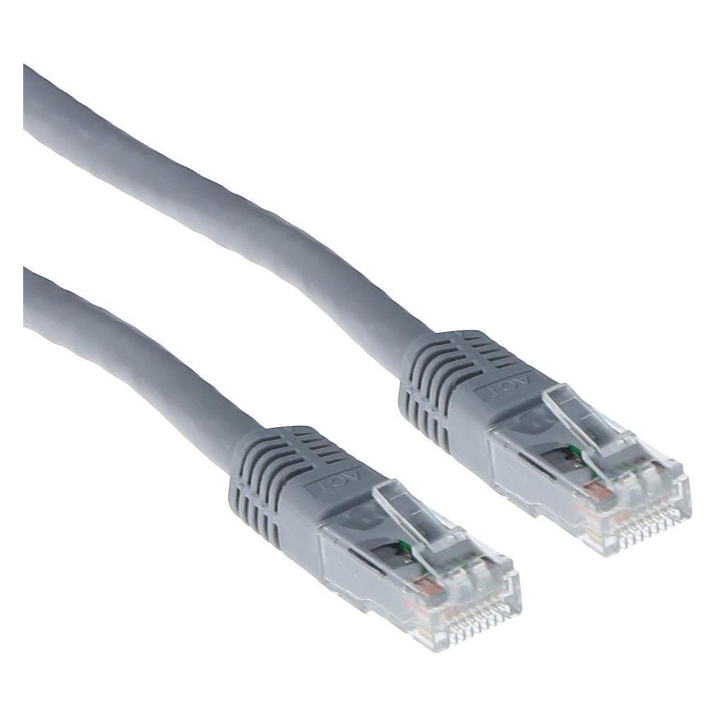ACT Grey 1.5 meter U/UTP CAT5E patch cable with RJ45 connectors CAT5E U/UTP GREY 1.50M (U/UTP, CAT5e, 1.50 m) (IB6051)