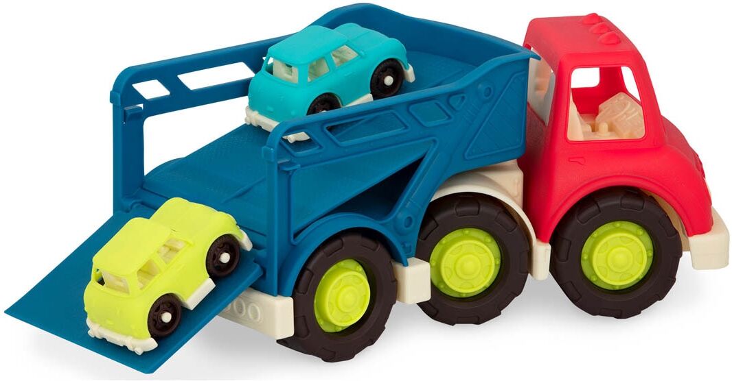 B.TOYS Camión de transporte con 2 coches Happy Cruisers.