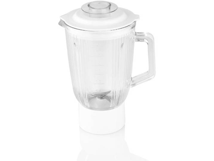 ETA Mixaufsatz ETA002399001 , weiss (weiß), B:19,5cm H:28cm T:13cm, Küchenmaschinen-Aufsätze, Mixaufsatz