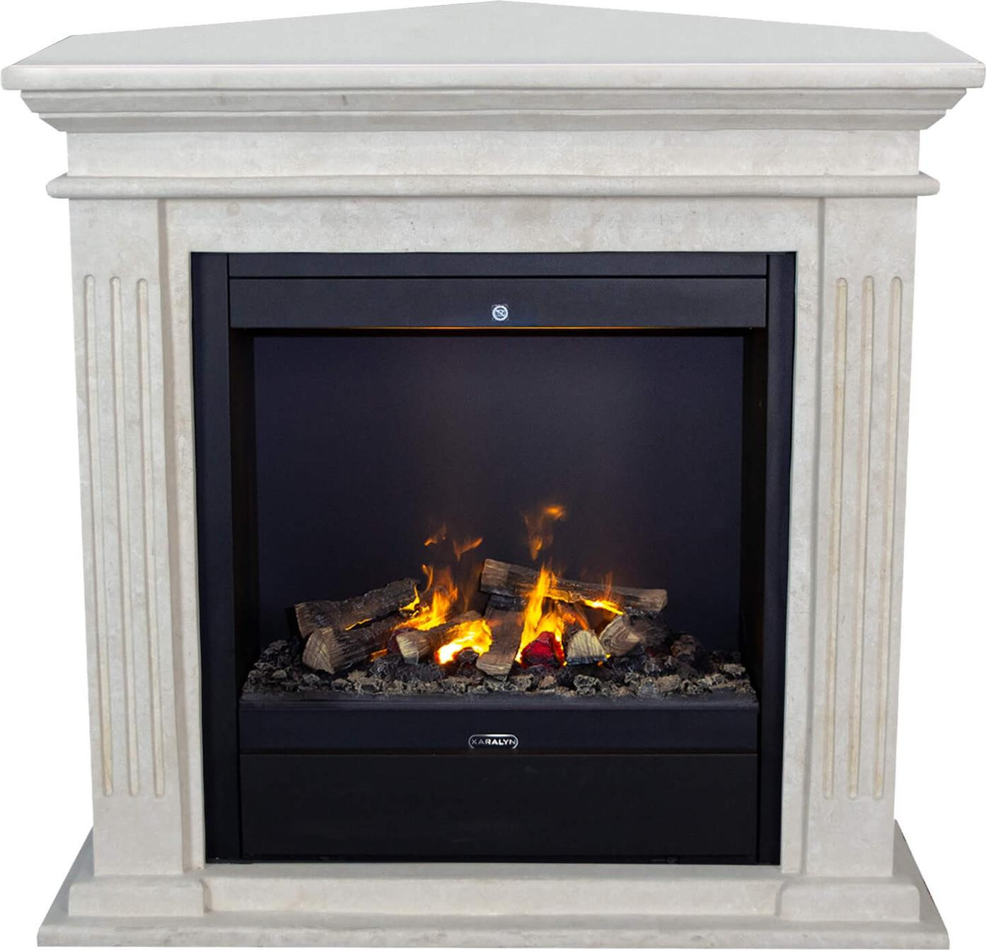Xaralyn Cadiz-Corner EAL Opti-Myst elektrische hoekhaard - wit natuursteen - 1500 Watt