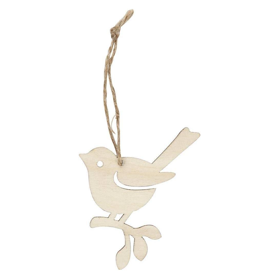Creativ Company Holzhänger Vogel, 9cm (5712854374767)