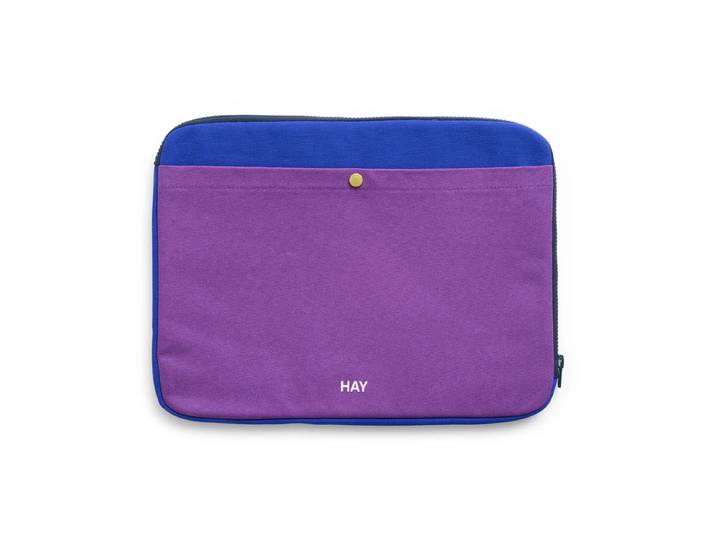 HAY - Multi Laptop Cover, 34,5 x 26 cm, purple / multi