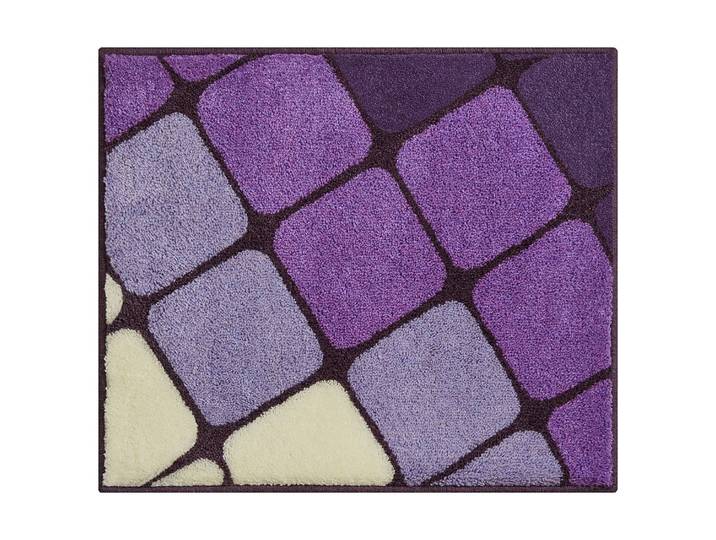 Badematte Shanga 50 x 60cm Violett/Dunkellila
