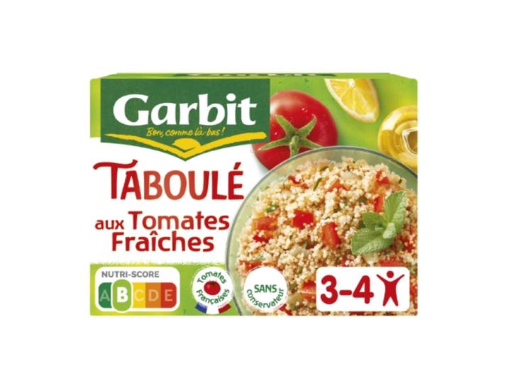 GARBIT Taboulé Format Familial aux Tomates, Boîte de 525 g