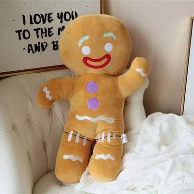 Uplifted Goods Gingerbread Man Plush Toy gingerbread Man 30cm