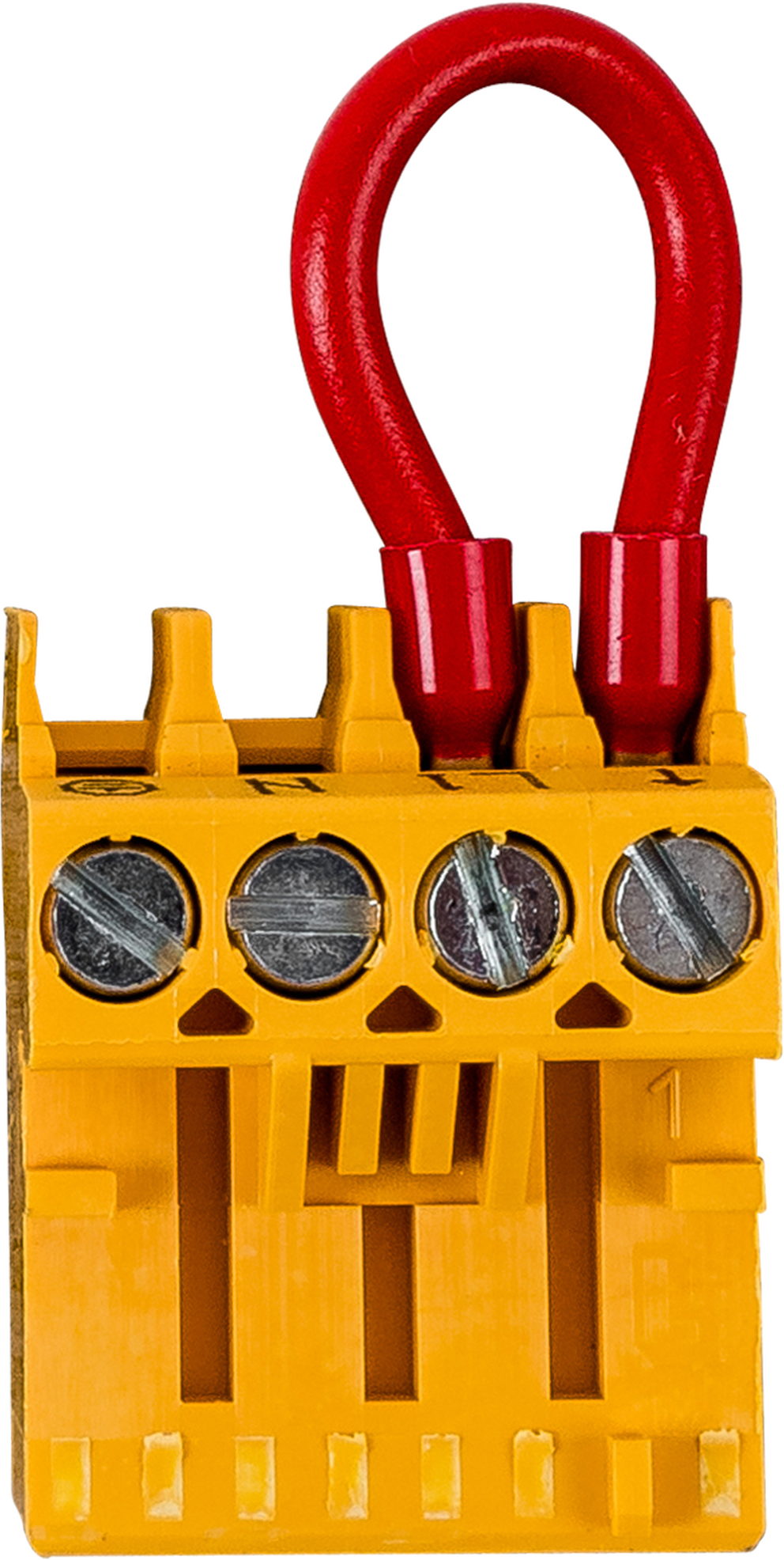 Bouchon de court-circuit Wolf GFA/échappement cla. 279408199 connecteur jaune à 4 broches, pour NG-4E/31E