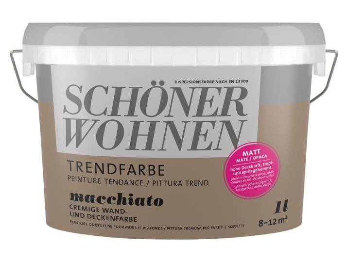 Schöner Wohnen Farbige Dispersion Matt 1 l