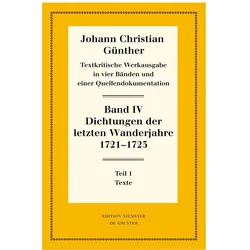 Dichtungen der letzten Wanderjahre 1721, Fachbücher von Reiner Bölhoff