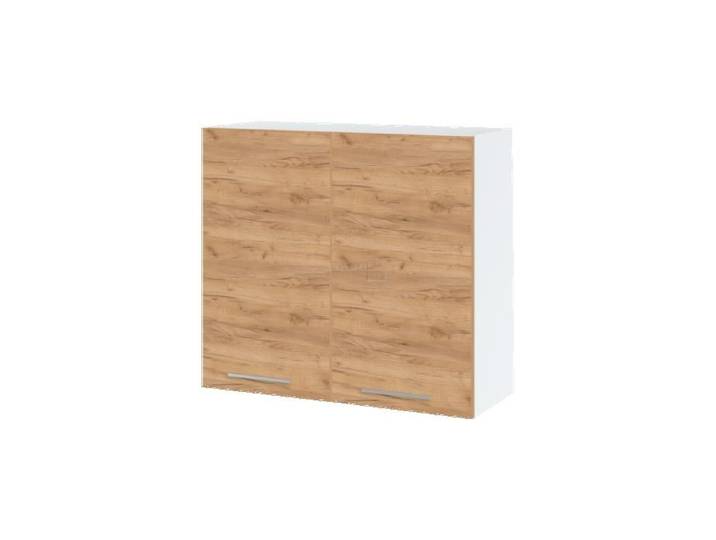 Meuble haut de cuisine Bellissi Chene 2 portes L 80 cm - Cuisineandcie