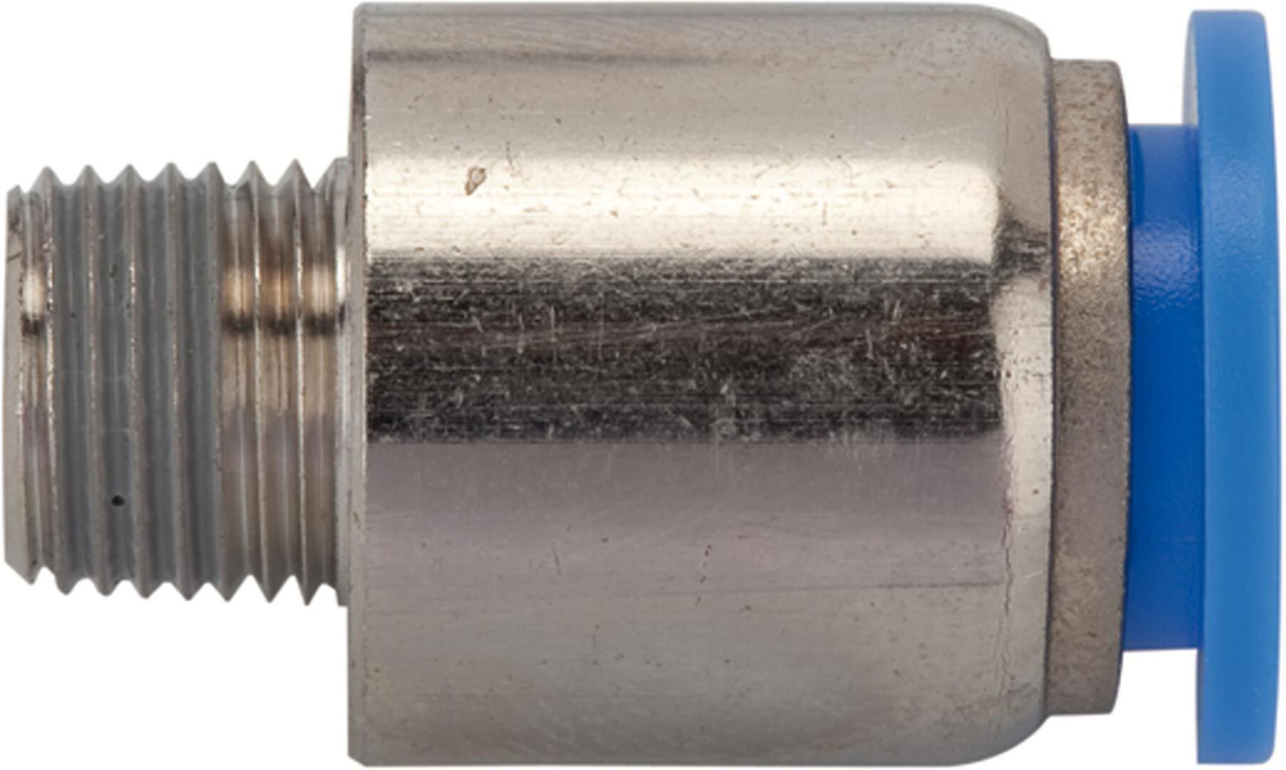 Riegler Gerade Steckverschraubung »Blaue Serie«, rund, R 3/8 außen Ã˜ 8 mm (208.038-8)