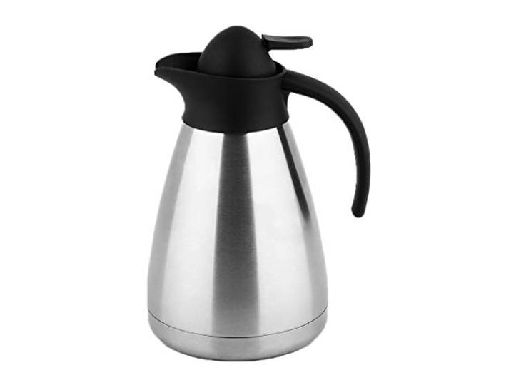 CARL SCHMIDT SOHN Schmidt Sohn CS Koch-Systeme Isolierkanne Cottbus, 1,5 l, Einhandbedienung, 075323 Silber