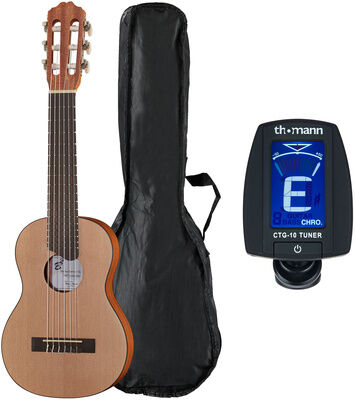 Harley Benton GL-2NT Guitarlele Bundle Naturel mat
