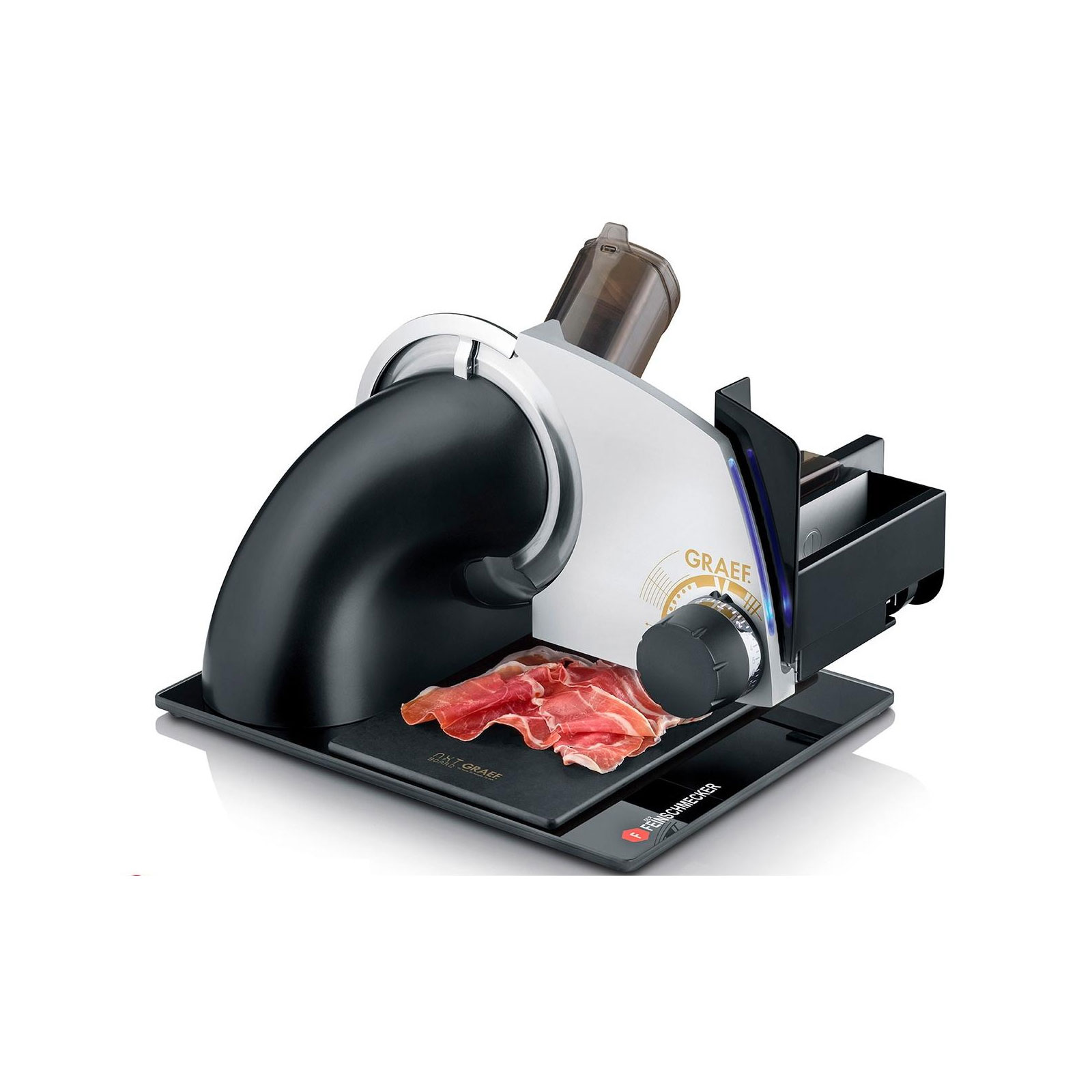 Graef CHEF'S LINE, Elektro, 2 cm, Schwarz, Grau, Metall, 23 cm, 170 W