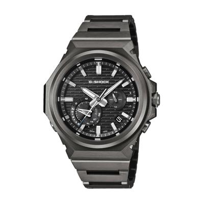 Smartwatch CASIO G-SHOCK, schwarz, schwarz, schwarz, Smartwatches, Herren, Smartwatch, Solaruhr,Armbanduhr,Herrenuhr,Bluetooth,Stoppfunktion,Edelstahlarmband