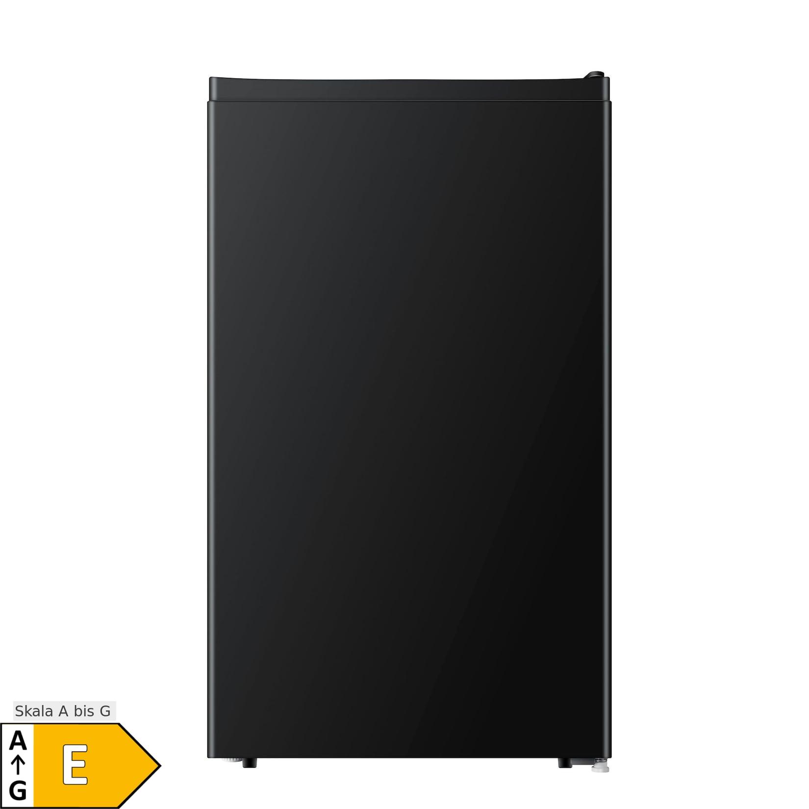 PKM Kühlschrank KHKS93EB - schwarz, 94L, Freistehend, mit Kaltlagerfach, 84 cm