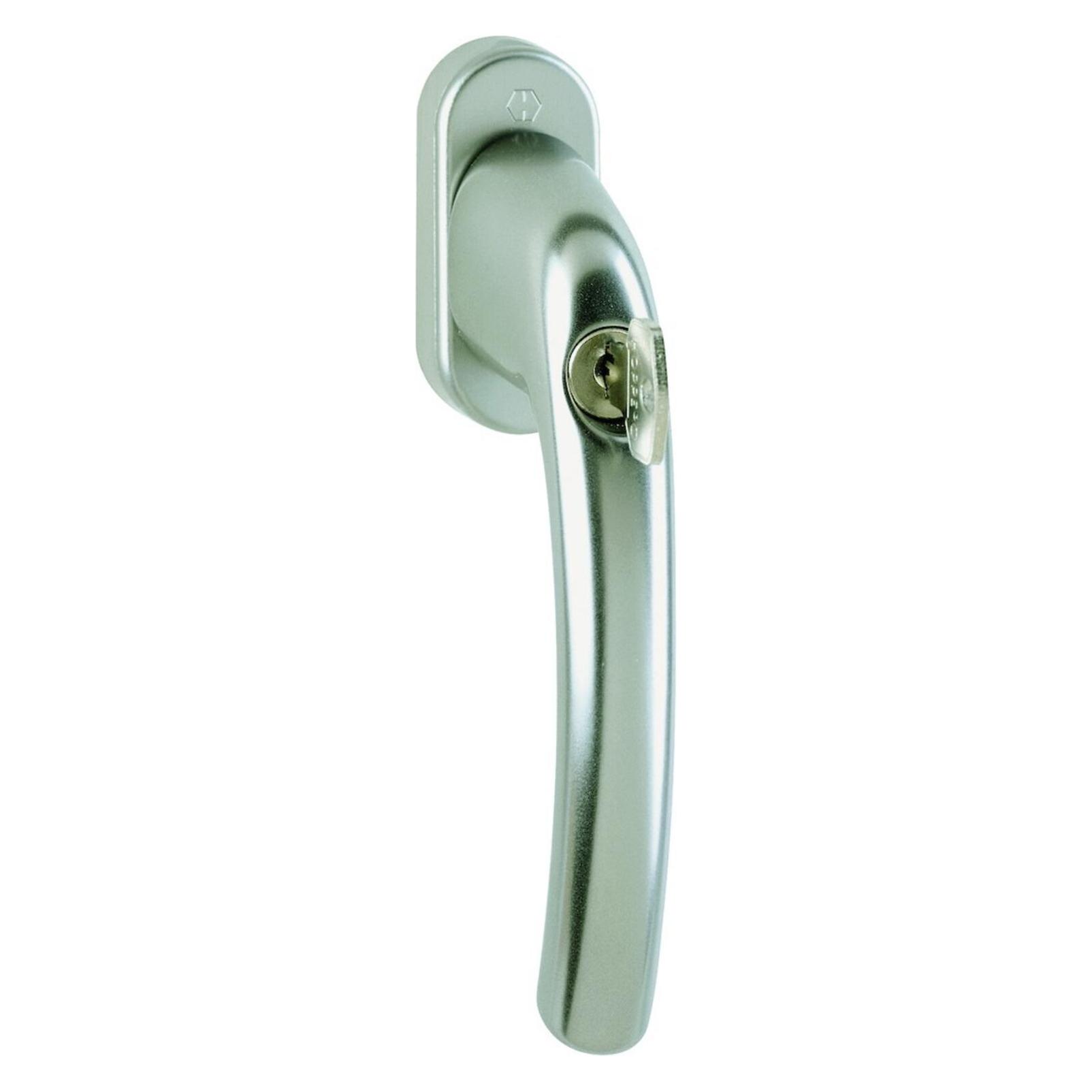 Magni Fenstergriff Tokyo von Hoppe abschliessbar stahlfarbig (74049019)