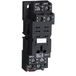 Schneider Electric RPZF2 Stecksockel für Leistungsrelais RPM2, kombinierte Anordnung, Schraubklemme