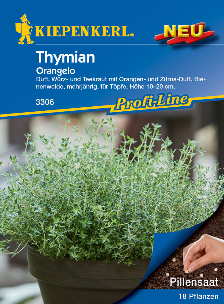Kiepenkerl Thymian Orangelo Pillensaat