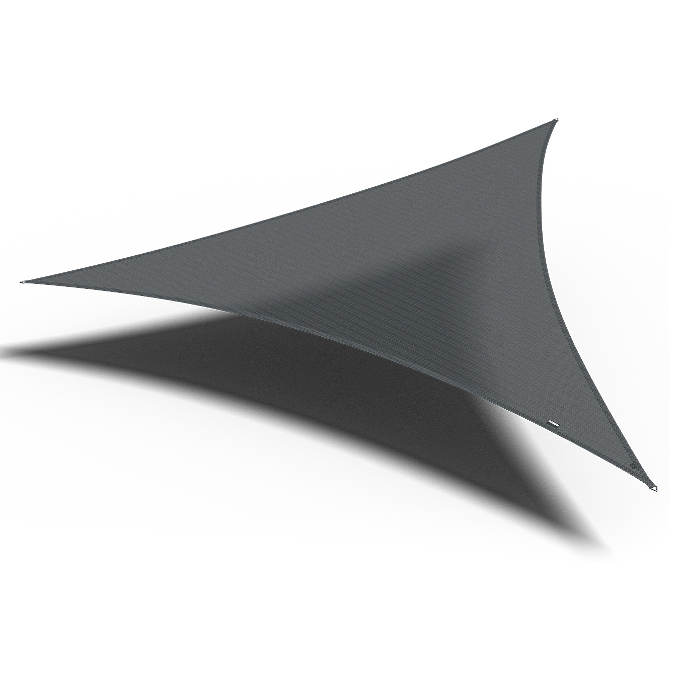 home24 Schaduwdoek Coolfit type A zwart 500 x 500 cm