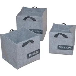 Möbel Direkt Online, Aufbewahrungskorb, Storage (33.50 cm, 3x)