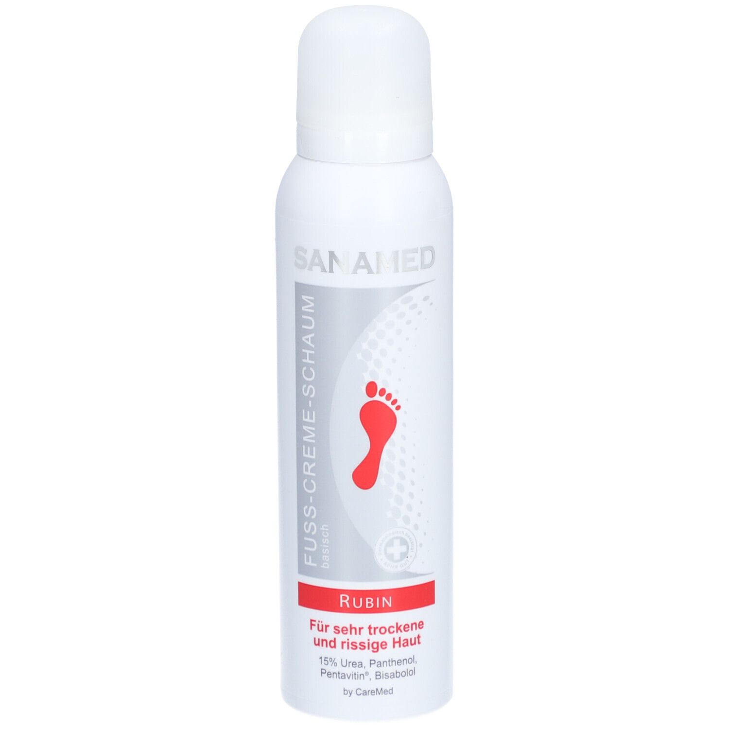 Rubin Sanamed Fußcremeschaum 150 ml Dosieraerosol