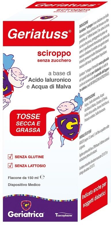 TUSCOPHARM SRL GERIATUSS Sciroppo 150ml
