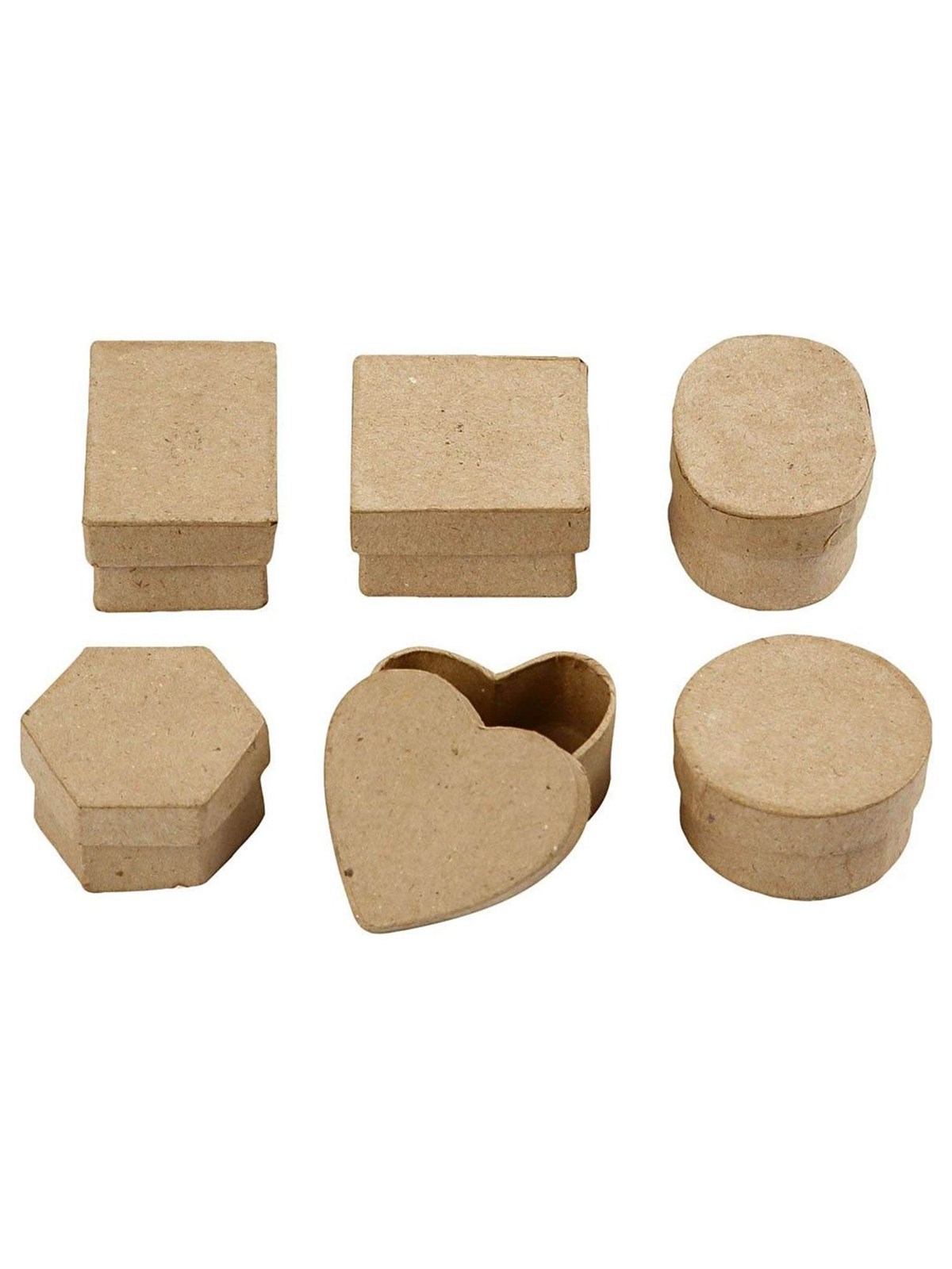 Creativ Company Storage boxes Papier maché Small 6pcs.