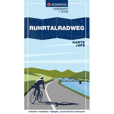 KOMPASS Fahrrad-Tourenkarte Ruhrtalradweg 1:50.000, Sonstige von , KOMPASS Freytag & Berndt, 978-3-99154-278-0