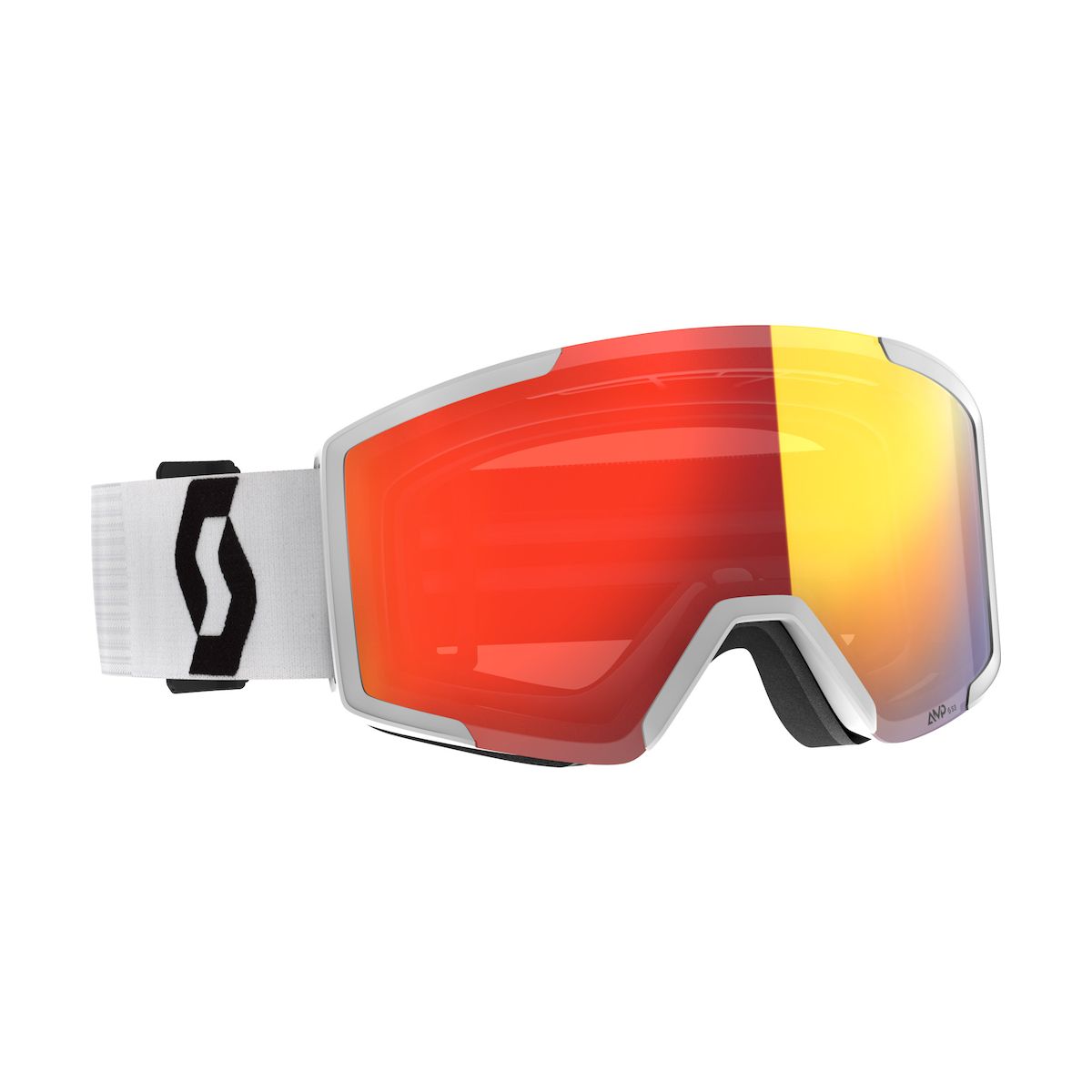 Scott Goggle Shield mineral white/black - amp red chrome s3 (7884) - 2778377884367