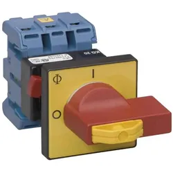 Kraus & Naimer, Systemstromversorgung, GmbH Hauptschalter Not-Aus 3pol 20A 5,5KW KG10A T203/04