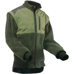 Faserpelzjacke "HIGHLAND" - S - waldgrün