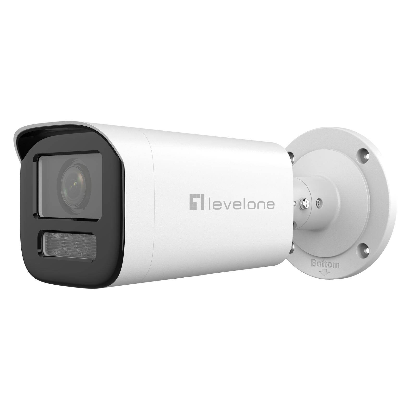 LevelOne IPCam FCS-5222 Dome Out 2MP H.265 IR 11W PoE (1920 x 1080 Pixels) (FCS-5222)