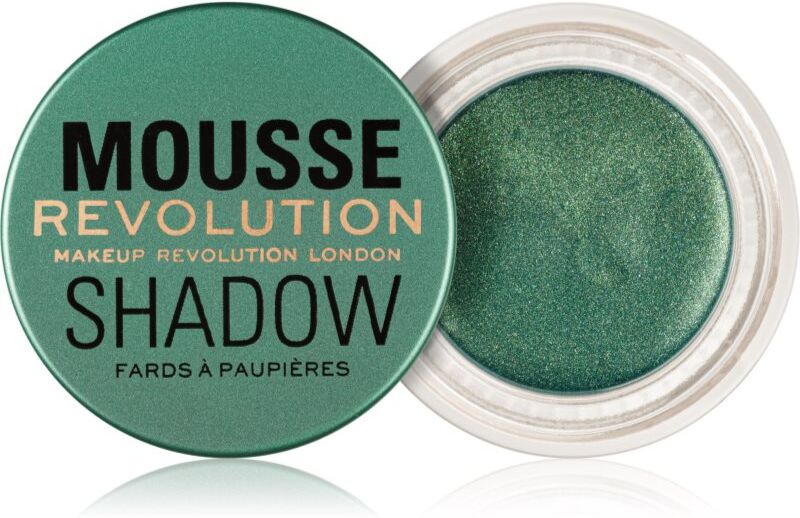 Revolution Mousse creamy eyeshadow shade Emerald Green 4 g