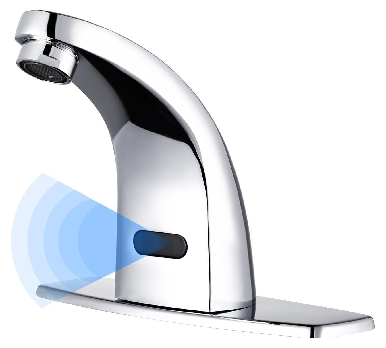 Dripio Infraroodsensor kraan, contactloos, chroom, waterbesparend, voor wastafels