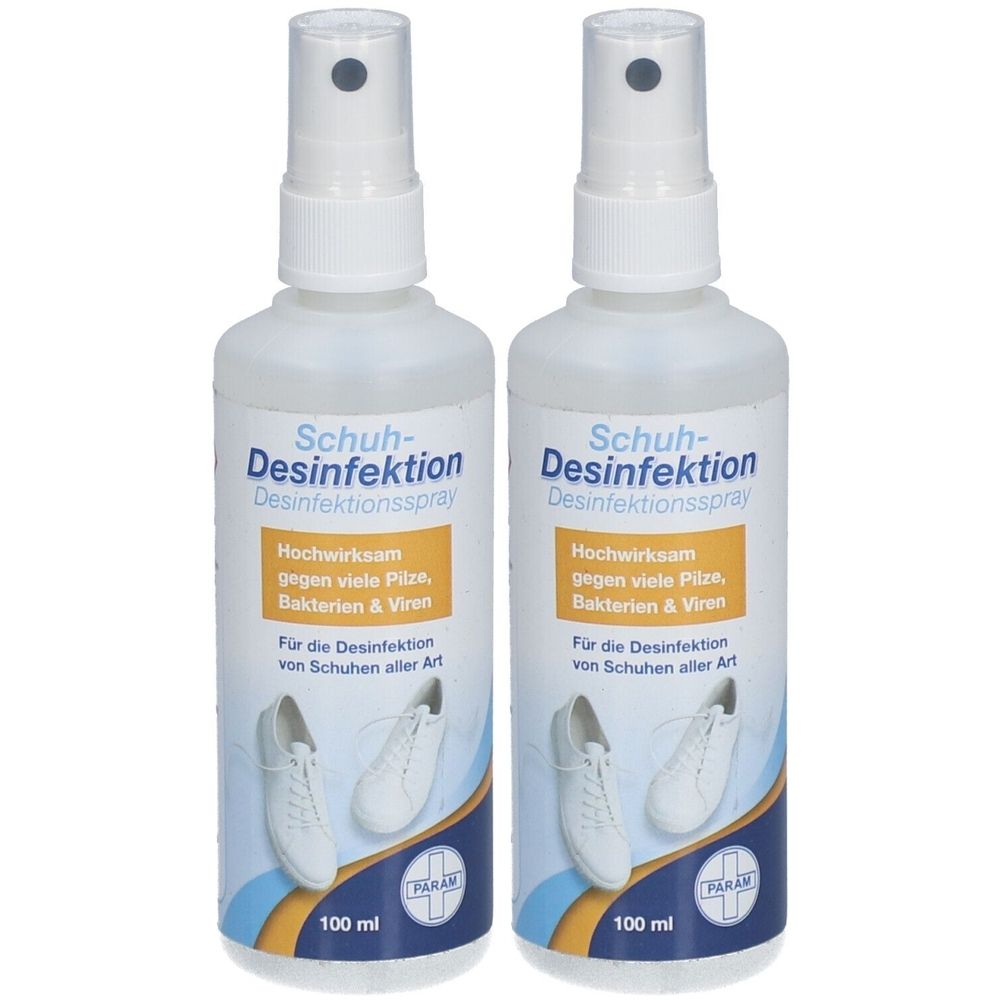 Param Schuh-Desinfektion x2 2x1x100 ml Flaschen